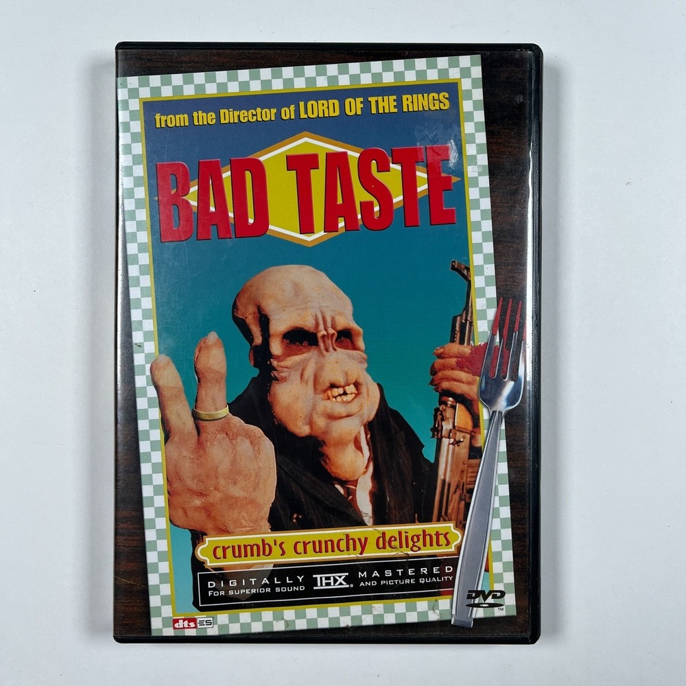 Bad Taste DVD Peter Jackson Anchor Bay Uncut Unrated Widescreen
